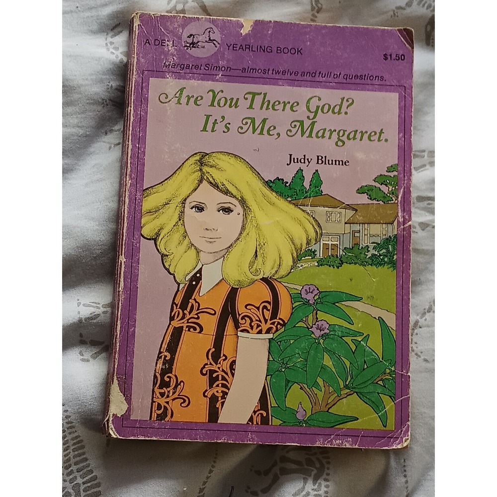 JUDY BLUME Are You There God Its Me Margaret Vintage 1970 Bradbury Press PB